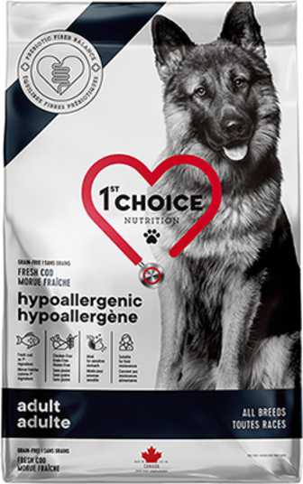 1st Choice Adult Hypoallergenic Cod для собак (2 кг)
