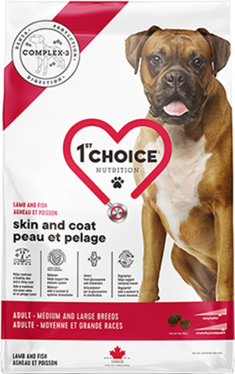 1st Choice Adult Medium and Large Breeds Skin & Coat (5 кг)
