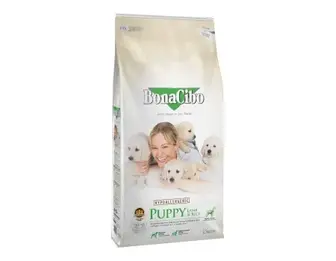 Сухий корм BonaCibo Puppy Lamb&Rice для цуценят всіх порід, ягня/рис, 3 кг