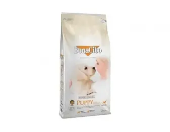 Сухий корм Bonacibo Puppy Chicken&Rice для цуценят всіх порід, курка/анчоуси/рис, 3 кг