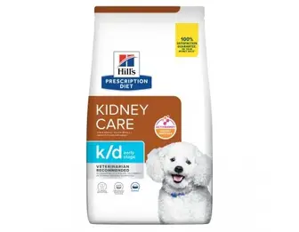 Сухий корм для собакHill’s Prescription Diet k/d Early Stage підтримка нирок на ранніх стадіях ХХН, 1.5 кг