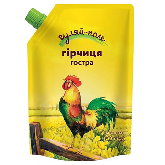Гірчиця Гуляй-поле Гостра 130 г