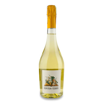 Вино ігристе Contos da Terra Brut біле брют 0.75 л 11.5%