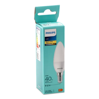 Лампа Philips LED B35 40W 2700K Е14