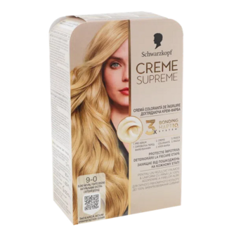 Крем-фарба Schwarzkopf Creme Supreme 9-0