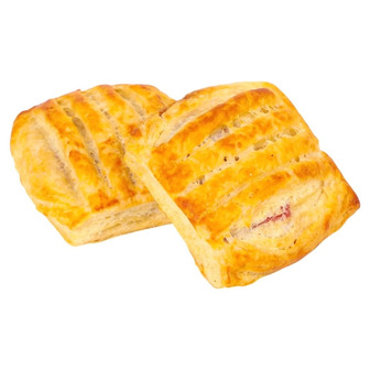 Слойка Auchan Вишня Ваніль 80 г (2000000425832)
