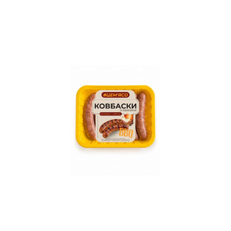 Ковбаски ЦеМ'ясо BBQ Whiskeyu0026Applе зі свинини 500 г (4820245942561)