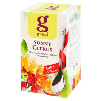 Чай трав'яний G'tea! Sunny Citrus 1.5 г 20 шт (5060846026065)