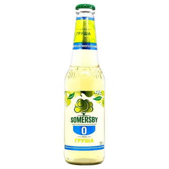 Сидр Somersby груша безалкогольний 0.33 л (4820250944833)