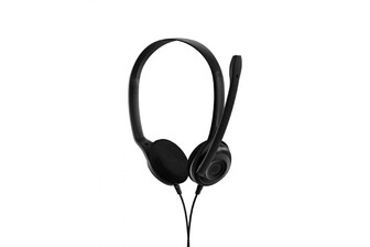 Гарнітура комп'ютерна стерео On-Ear EPOS PC 5 Chat, 3.5мм, односпрямований, 2м, Чорний