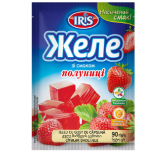 Желе Iris Полуниця 90г
