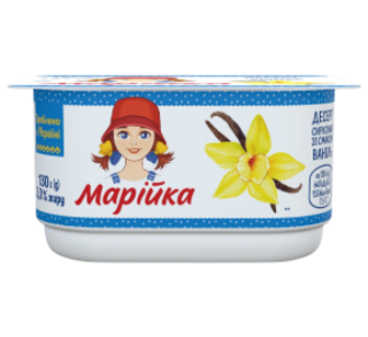 Десерт Марійка сирковий 5% 130г ст