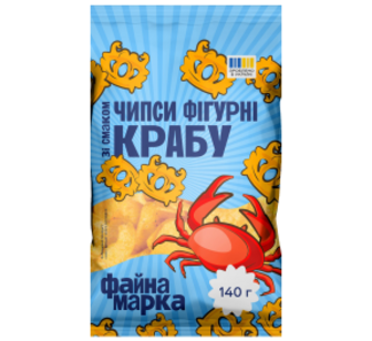 Снеки Файна марка Краб 140г