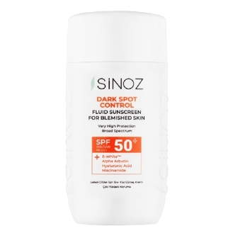 СІНОЗ Сонцезахисний Флюїд д/обл 50мл проти пігм/плям SPF50+