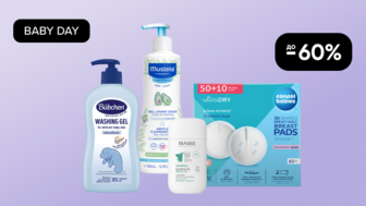 BABY DAY! До -60% на засоби для догляду для малюків та мам