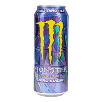 Напій Monster Energy Full Throttle Zero енергетичний безалкогольний з/б 0,5л