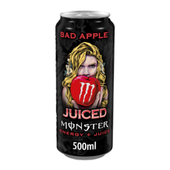 Напій Monster Energy Bad Apple енергетичний безалкогольний з/б 0,5л