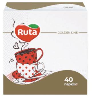 Серветки Ruta Кухня друк 24х24 2ш 40шт