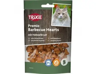 Серця барбекю для кота "Premio" (курка) 50гр