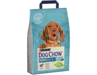 Dog Chow Puppy для цуценят з ягнятком 2,5 кг