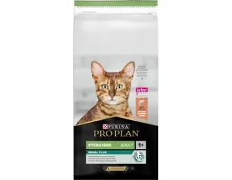 Сухий корм Pro Plan Sterilised Adult 1+ Renal Plus для котів після стерилізації з лососем 14 кг