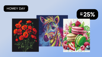 HOMEY DAY! До -25% на картини за номерами та алмазну мозаїку