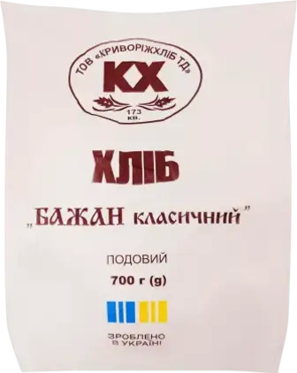 Хліб Формула Смаку Бажан класичний 700 г