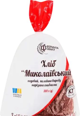 Хліб Формула Смаку Миколаївський нарізаний 300 г