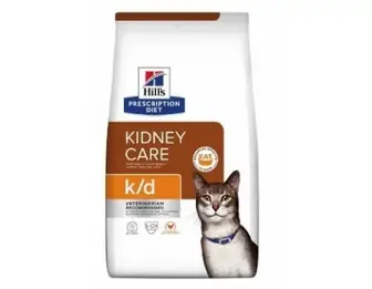 Hills PD Feline K/D Лікувальний корм для котів Рекомендований при хворобах нирок СКХ, курка -3 кг