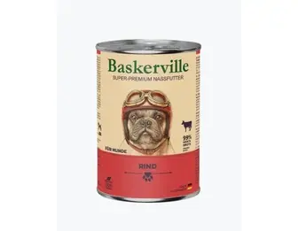 Вологий корм для собак Baskerville Яловичина, 400 г