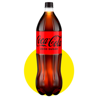 Напій безалкогольний "Кока-Кола" Zero Sugar 1,75л