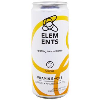 Газований напій Апельсин Elements 0,33 л