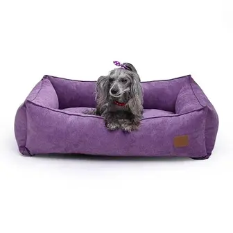 Лежак для собак Noble Pet Albert 50х70 см - фіолетовий