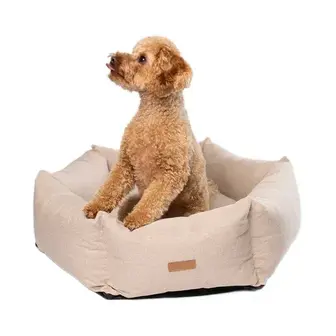 Noble Pet Paul лежак для собак 65x65 см - бежевий
