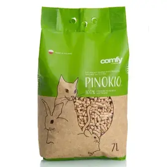 Comfy Pinokio деревний наповнювач 7 л - без аромату