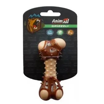 AnimAll GrizZzly іграшка для собак кістка з ароматом м'яса S