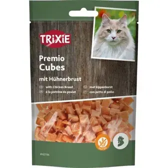 Ласощі для котів Trixie Premio Cubes 50 г - курка