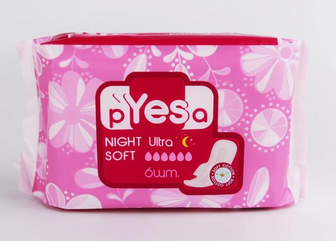 Прокладки p'YESa Ultra Soft Night 6 шт