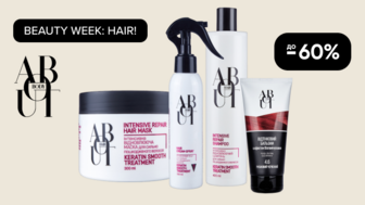 Beauty week: Hair!  До -60% на засоби для волосся бренду ABOUT