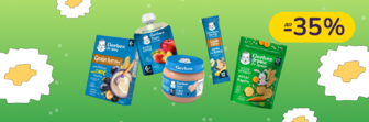 До -22% на дитяче харчування Gerber, NAN, Nestogen
