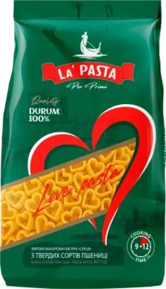 Макаронні вироби La Pasta Per Primi Серця 400 г