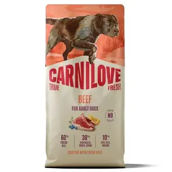 Сухий корм для собак Carnilove True Fresh Adult 12 кг - яловичина