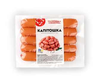 Сосиски “Капітошка” варені 1/г, 300 г