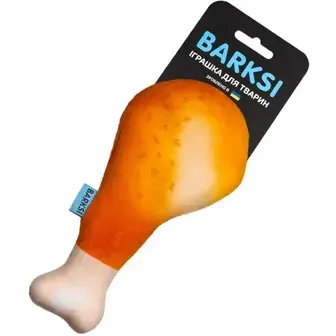 Barksi Гомілка іграшка для собак 18х9 см - різнокольоровий