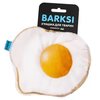 Barksi Яєшня іграшка для собак 14х16 см - різнокольоровий
