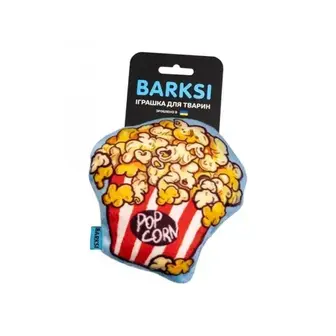 Іграшка для собак Barksi Попкорн з пискавкою 15х14 см - різнокольоровий