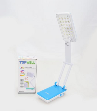 Лампа настільна Top Well 20 LED  кольор. розкл. поверт.270град.1019