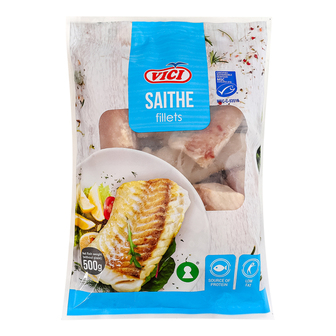 Сайда філе порції VICI 500г