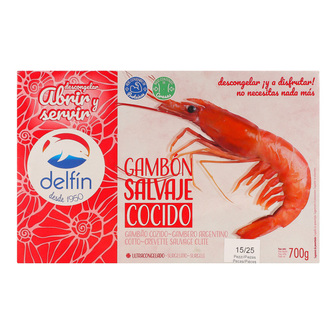Креветки арг. вар. мор.Delfin 15/25 700г