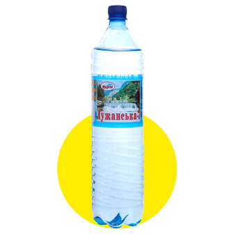 Вода мінеральна "Лужанська №7" 1,5л газована